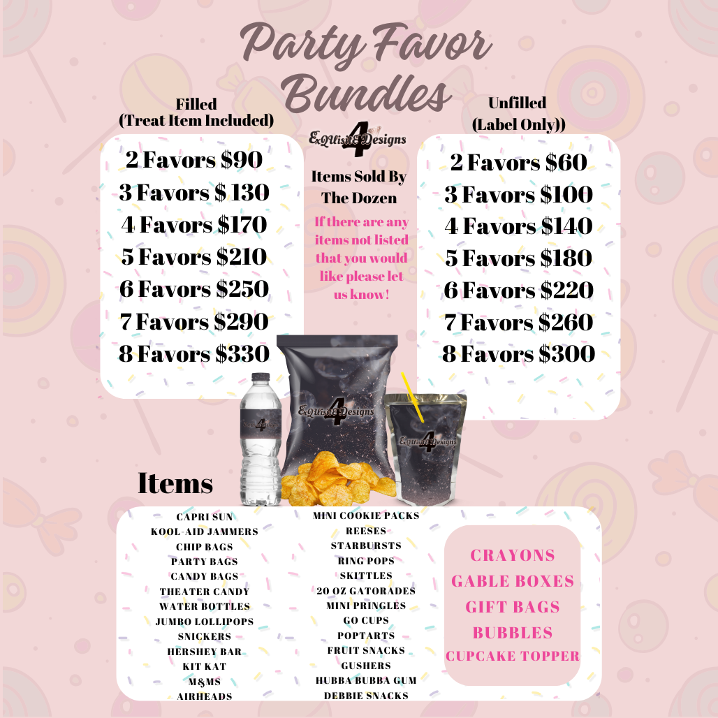 Party Favor Bundles